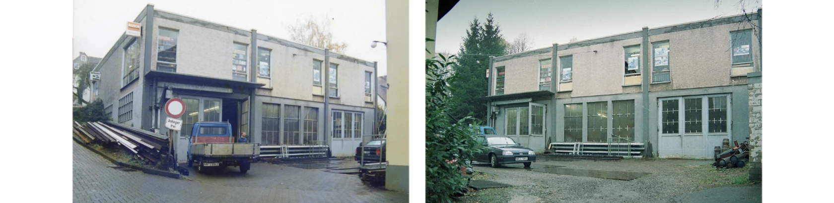 Schmiede vor dem Umbau im Jahr 1992