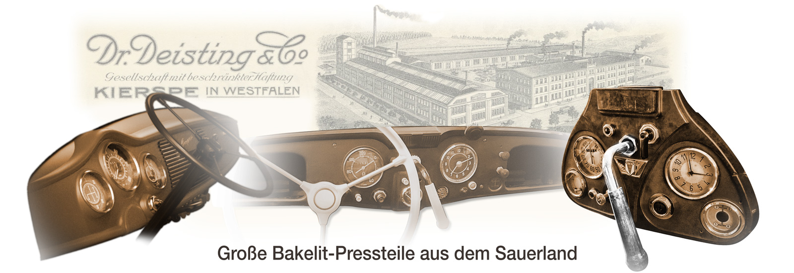 Bis 1960 stellte die Kiersper Firma auch Armaturenbretter her.