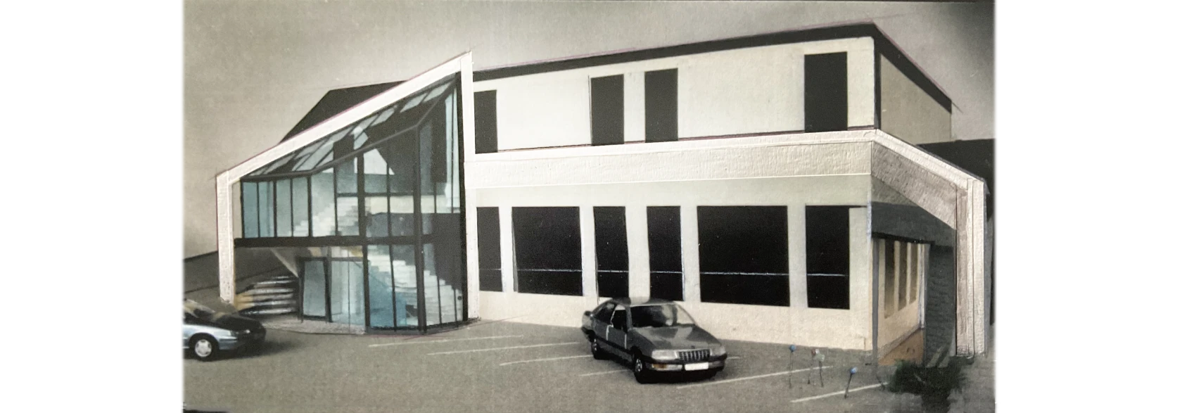 Architektur-Modell vom Autodesigner Thomas Clever